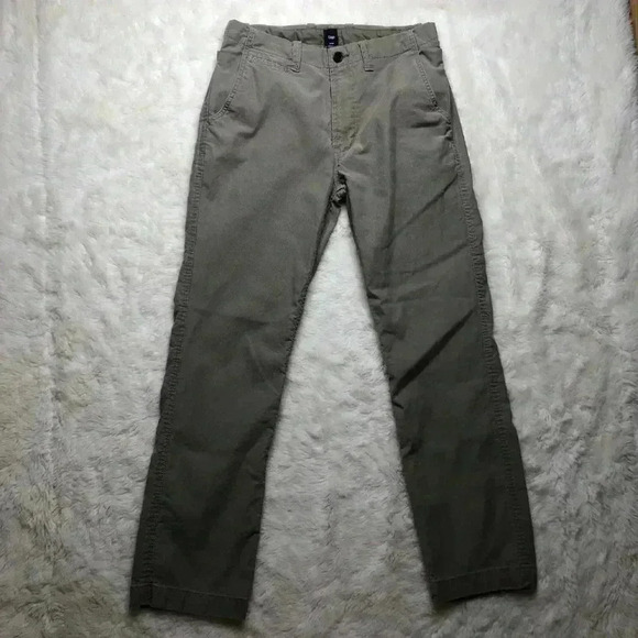 GAP Factory Corduroy Pants Dark Tan Size  32 - Picture 2 of 16